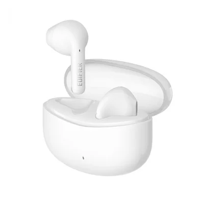 Fone TWS Bluetooth 5.3, Bateria 26 horas, proteção IP54, W110T EDIFIER - Branco