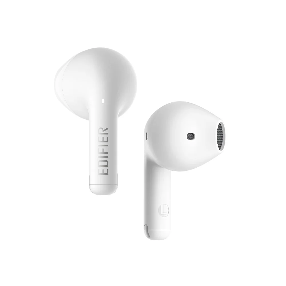 Imagem 3 de 5 do produto Fone TWS Bluetooth 5.3, Bateria 26 horas, proteção IP54, W110T EDIFIER - Branco