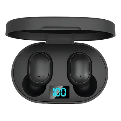 Fone De Ouvido In-ear Sem Fio Preto Para Samsung A52