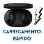 Fone De Ouvido Via Bluetooth Preto Básico Para Moto One Hyper
