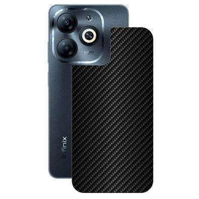 Película Para Infinix Smart 8 Pro - Traseira De Fibra De Carbono Preta - Gshield