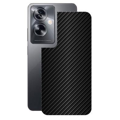 Película Para Oppo A79 5g - Traseira De Fibra De Carbono Preta - Gshield