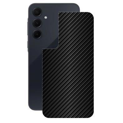 Película Para Samsung Galaxy A55 5g - Traseira De Fibra De Carbono Preta - Gshield