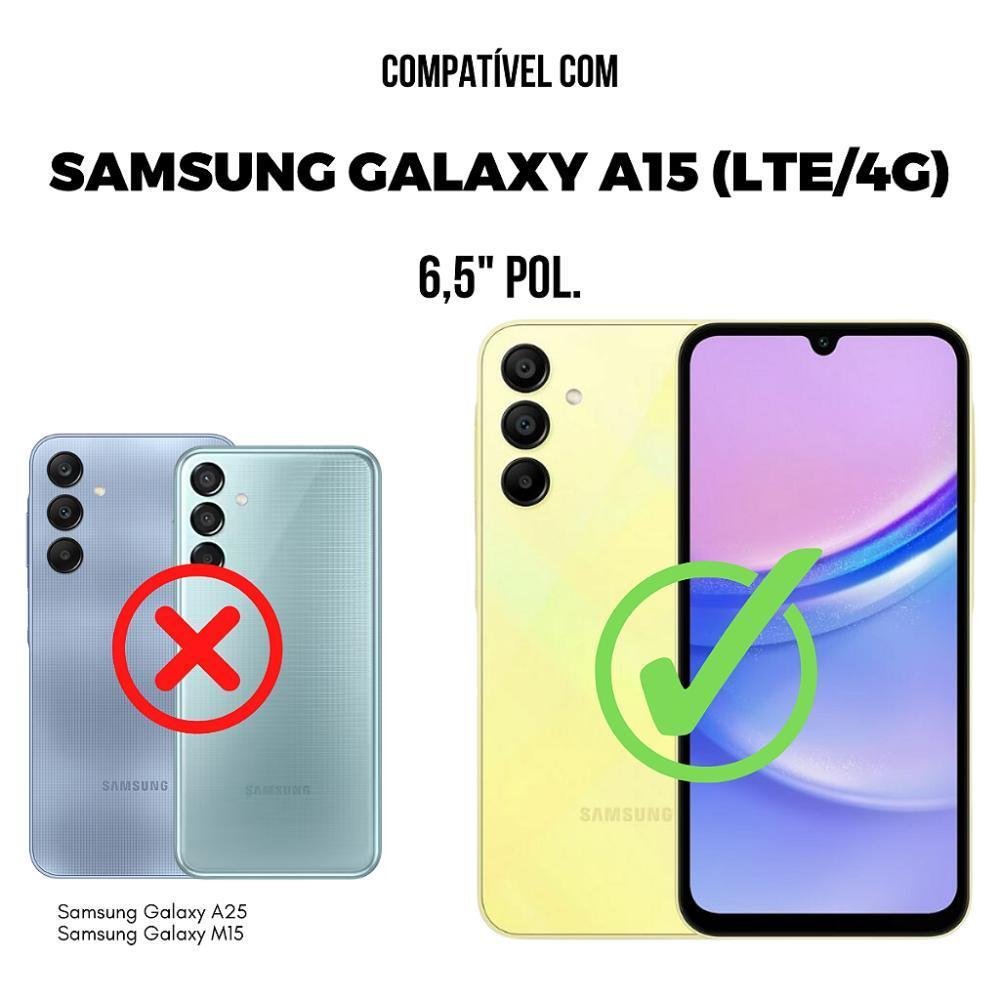Imagem 3 de 5 do produto Película Para Samsung Galaxy A15 - Traseira Hydrogel Hd - Gshield