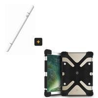 Kit Capa Skull Armor Universal E Caneta Dinamic Para Tablet De 7 A 8 " - Gshield