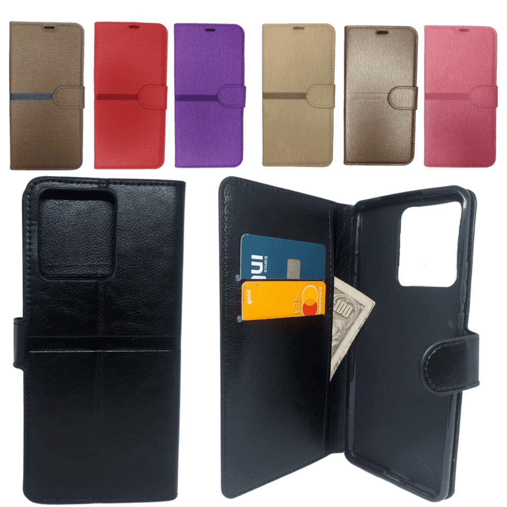 Imagem 3 de 5 do produto Capa Carteira Para Motorola Moto Edge 30 Ultra (tela De 6.67) Capinha Case Cor:vermelho