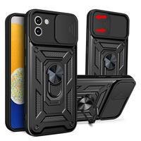 Capa Capinha Case Para Samsung Galaxy A03 - Protetora Resistente Anti Impacto Queda Armadura Militar Cor:preto
