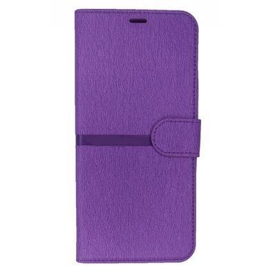 Capa Carteira Para Samsung Galaxy S22 (tela De 6.1) Capinha Case Cor:roxo