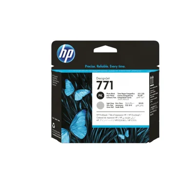 Cabeça De Impressão Hp 771a Preto/cinza Pluk - Ce020a