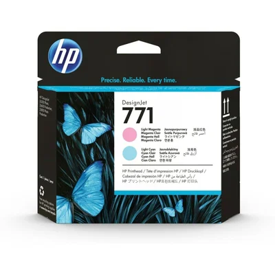 Cabeça De Impressão Hp 771 Magenta/ciano Claro Pluk - Ce019a