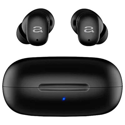 Fone De Ouvido Aiwa Earbud Awseb03b | Bluetooth, Cancelamento De Ruído, Preto