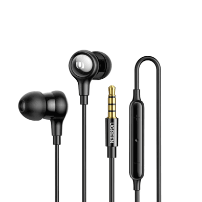 Fone De Ouvido Com Microfone Ugreen 3.5mm Cancelamento De Ruído Fones De Ouvido De 3.5 Mm