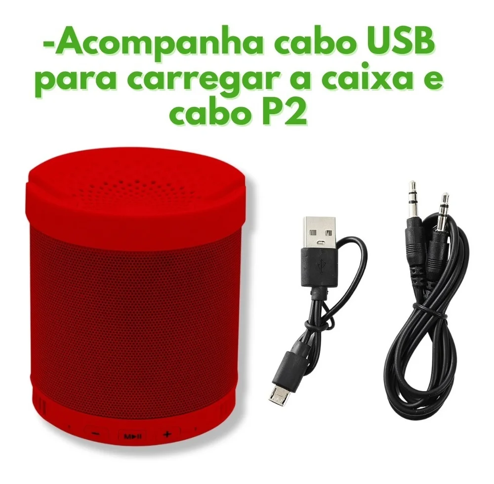 Imagem 3 de 5 do produto Caixinha De Som Bluetooth Portatil Q3 Mp3 Pen Drive Fm Cel