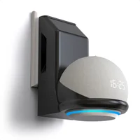 Suporte De Tomada Parede Stand Amazon Alexa Echo Dot 5 Cor Preto