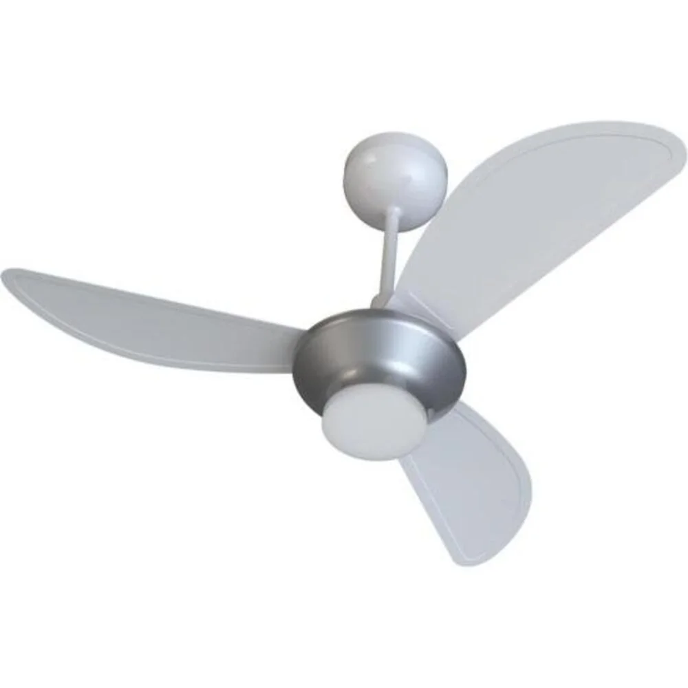 Ventilador De Teto Ventisol Mistral 3 Pás Branco/cinza Bivolt Ventilador De Teto Ventisol Mistral 3 Pás Branco/cinza Bivolt
