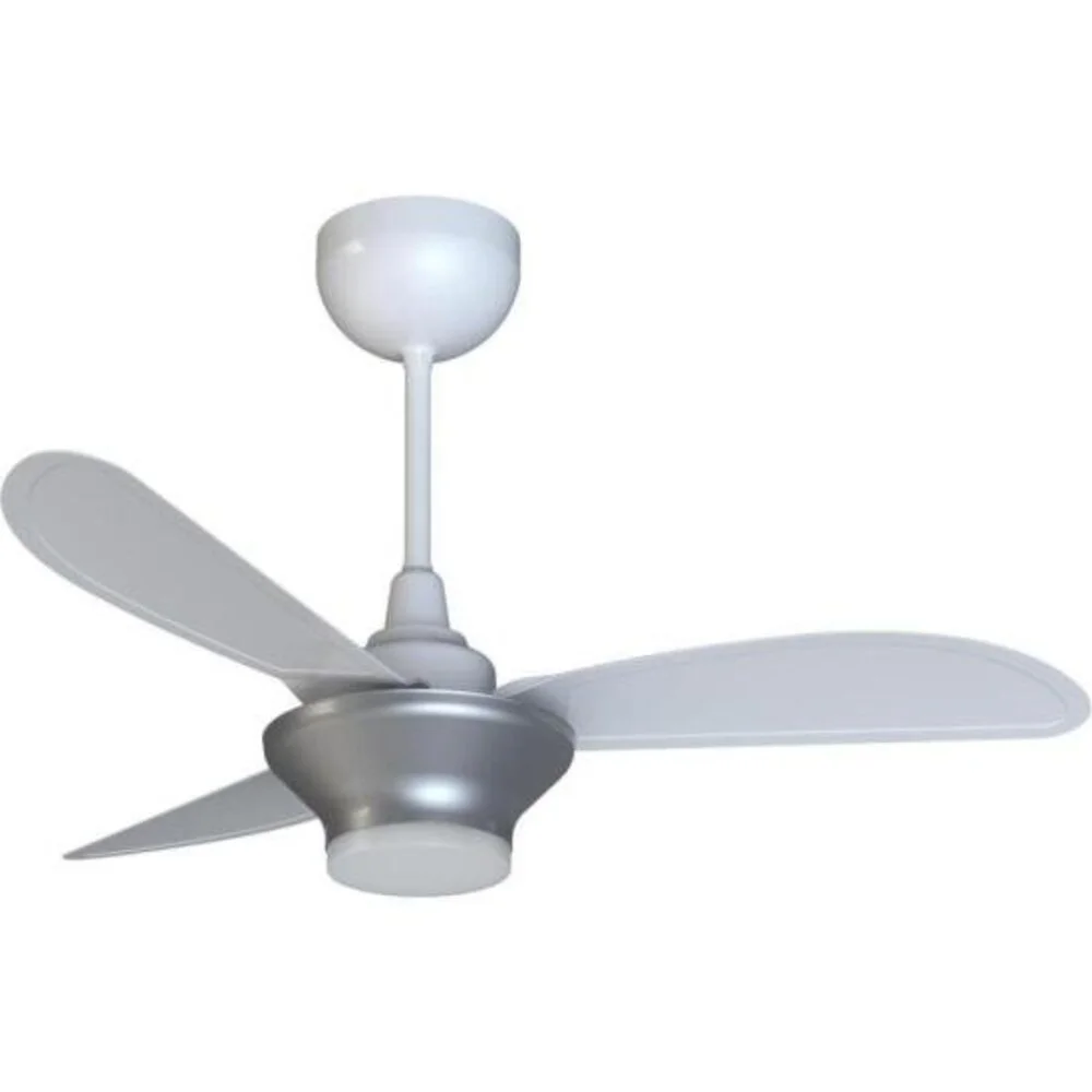 Ventilador De Teto Ventisol Mistral 3 Pás Branco/cinza Bivolt Ventilador De Teto Ventisol Mistral 3 Pás Branco/cinza Bivolt