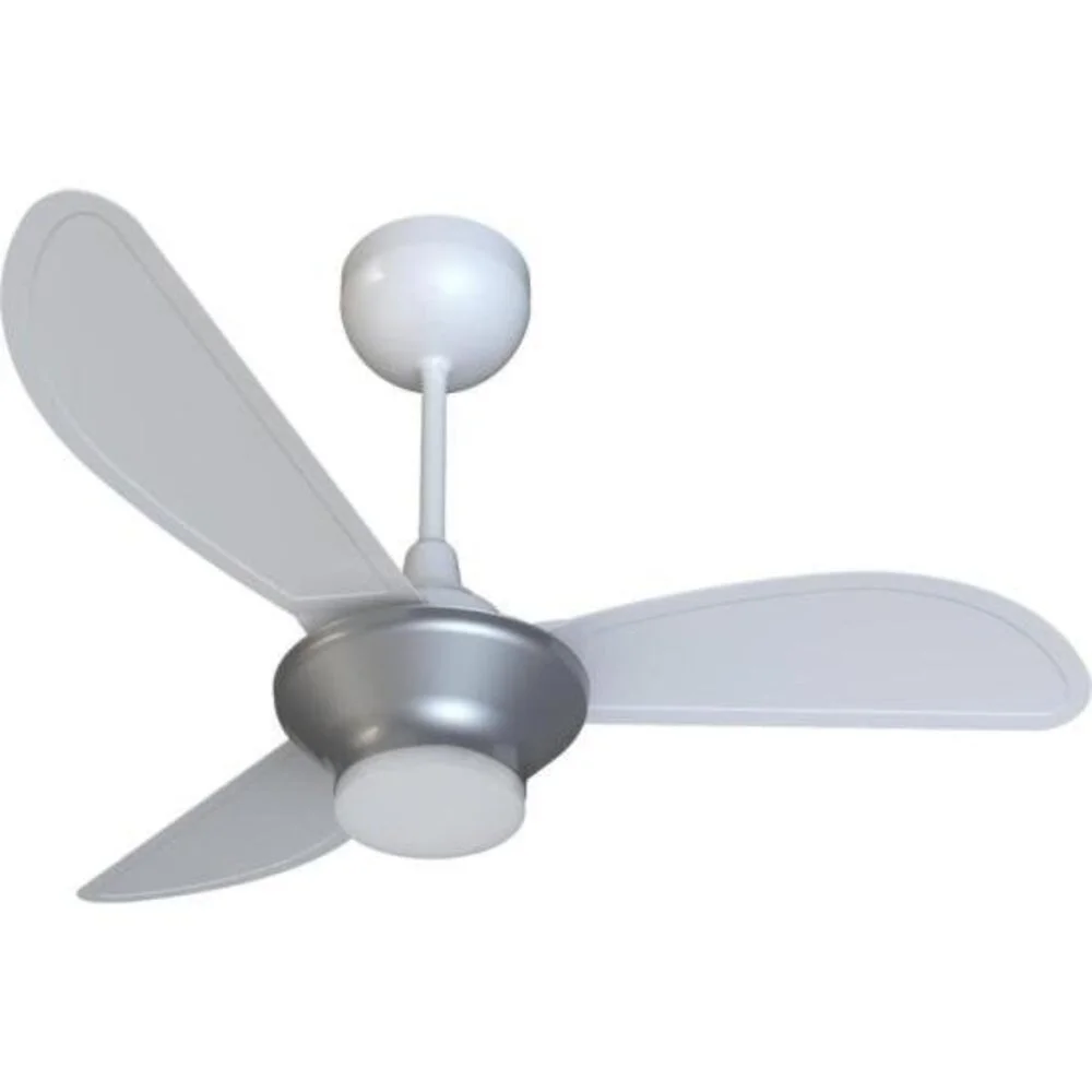 Ventilador De Teto Ventisol Mistral 3 Pás Branco/cinza Bivolt Ventilador De Teto Ventisol Mistral 3 Pás Branco/cinza Bivolt