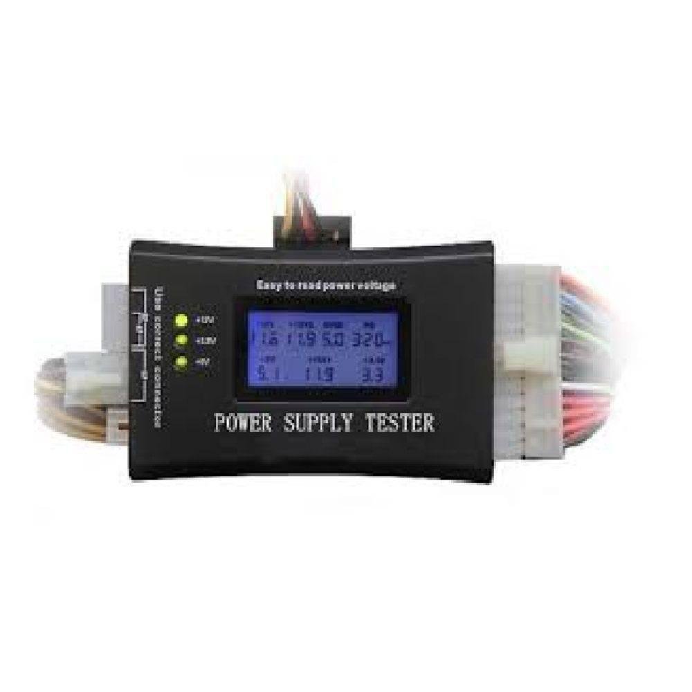 Imagem 2 de 4 do produto Teste Fonte Lcd Atx Btx Itx Hdd Sata Power Supply Testador