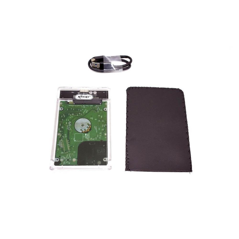Case 2,5 Sata Transparente 3.0 Knup Kp-hd012 Case 2,5 Sata Transparente 3.0 Knup Kp-hd012