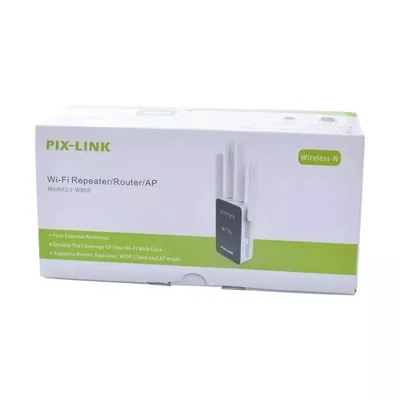 Repetidor Wifi 4 Antenas Amplificador De Sinal Pixlink 2800m