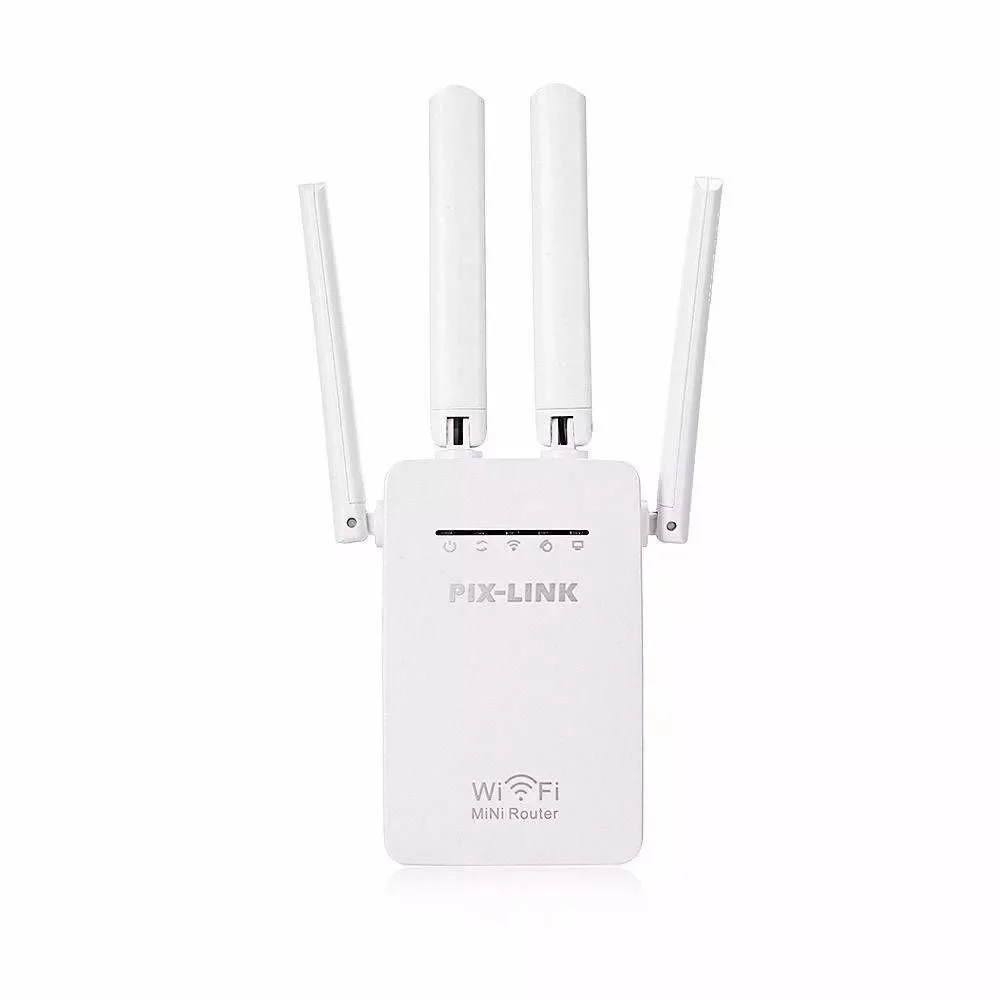 Imagem 3 de 3 do produto Repetidor Wifi 4 Antenas Amplificador De Sinal Pixlink 2800m