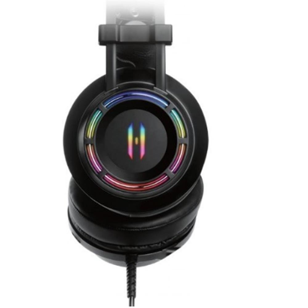 Imagem 2 de 5 do produto Fone De Ouvido 7.1 LED Plug Usb Headset Gamer Lehmox