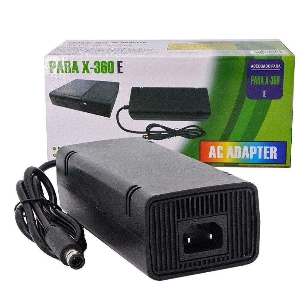 Imagem 2 de 3 do produto Fonte Para XBOX-360 E Super Slim Bivolt Ac Adapter Feir