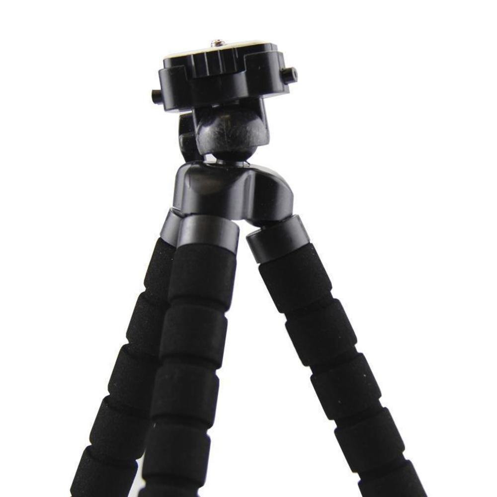 Imagem 4 de 4 do produto Mini Tripé Flexível Para Celular E Câmera 24cm - Preto