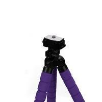 Mini Tripé Flexível Para Celular 16cm - Roxo