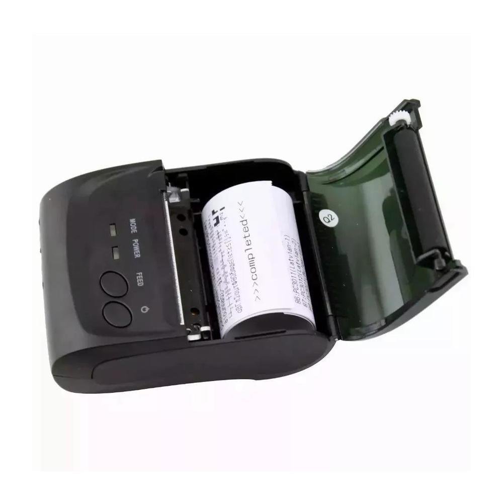 Imagem 4 de 5 do produto Mini Impressora Térmica Bluetooth 2.0 58mm Velocidade 90mm/s