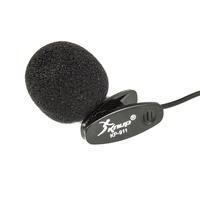 Kit Microfone De Lapela Knup + Adaptador Para Celulares