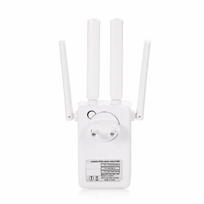 Repetidor Wi-fi Mini Roteador Wireless 4 Antenas 2800m