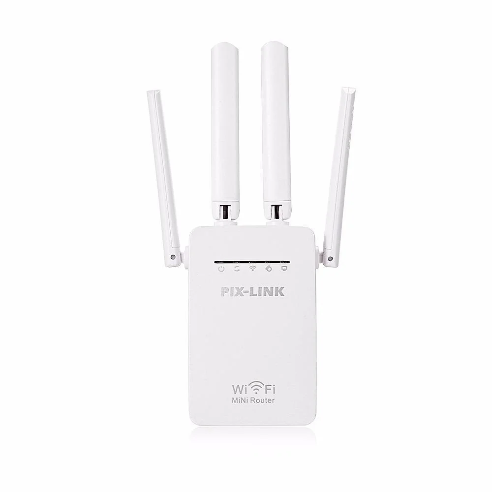 Imagem 4 de 4 do produto Repetidor Wi-fi Mini Roteador Wireless 4 Antenas 2800m