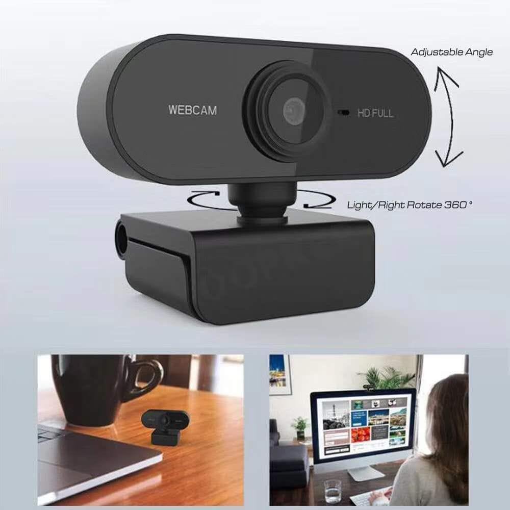 Imagem 4 de 4 do produto Webcam Para PC Notebook Tv Jogos Celular Full Hd E Microfone