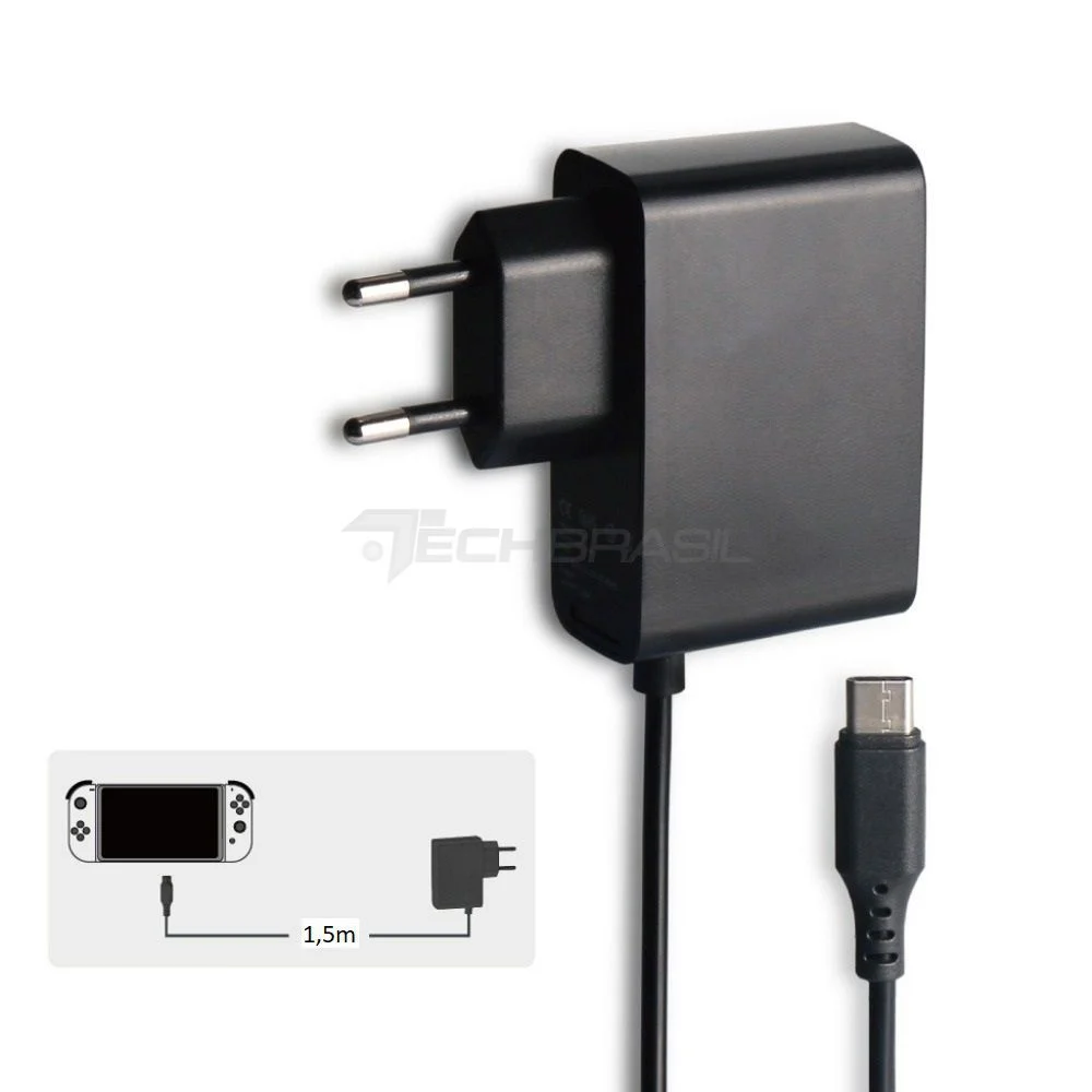 Fonte Carregador Para Nintendo Switch Bivolt Fonte Carregador Para Nintendo Switch Bivolt