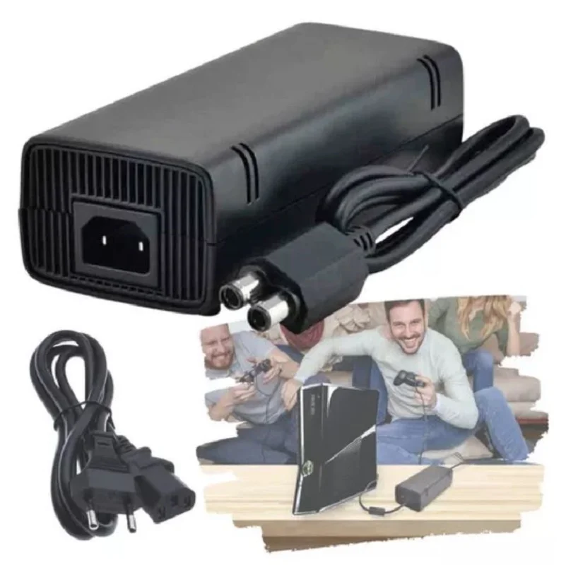 Imagem 5 de 5 do produto Fonte XBOX 360 Slim Bivolt 135w