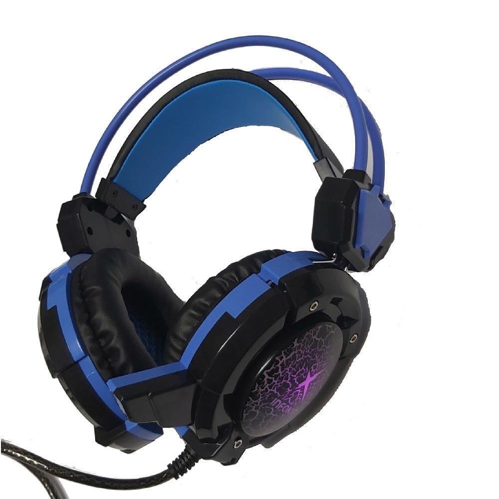 Imagem 3 de 5 do produto Fone De Ouvido Headset Gamer Com Microfone Gh-x30 Azul