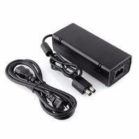 Fonte Para XBOX 360 Slim Bivolt 110v 220v Mais Cabo De Força