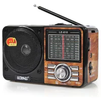 Rádio Am/fm/sw Pendrive Cartão De Memória Recarregável