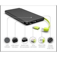 Carregador Power Bank Universal 5.000 Mah Slim