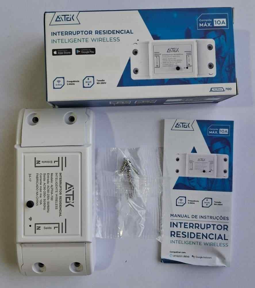 Sonoff Mini Interruptor Rf 433 - Por Controle Remoto Ou Wifi