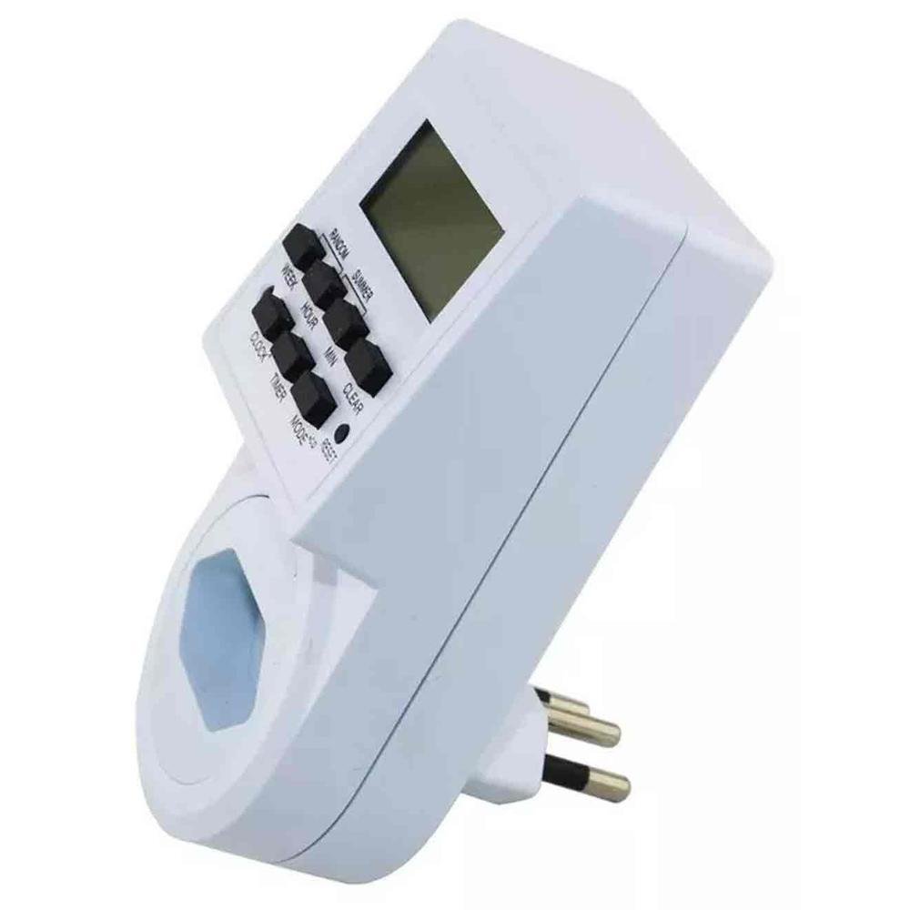Imagem 2 de 4 do produto Timer Digital E Temporizador Tomada Bivolt 10a - 9 Programas