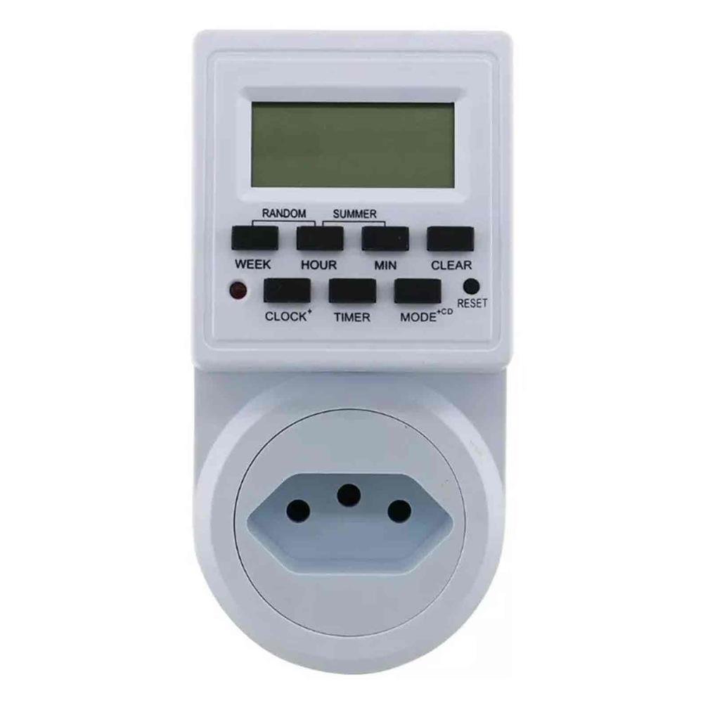 Imagem 4 de 4 do produto Timer Digital E Temporizador Tomada Bivolt 10a - 9 Programas