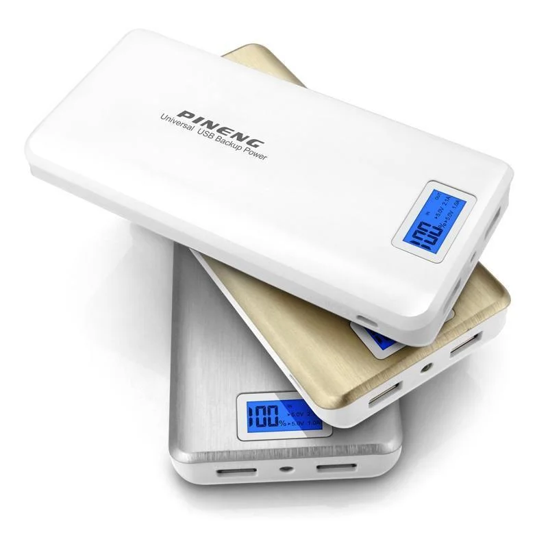 Imagem 2 de 3 do produto Bateria Externa Pineng 20000mah Pn959 Slim