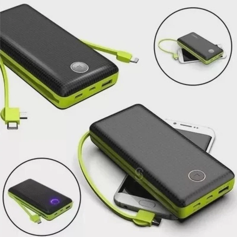 Imagem 3 de 3 do produto Bateria Externa Pineng 20000mah Pn959 Slim