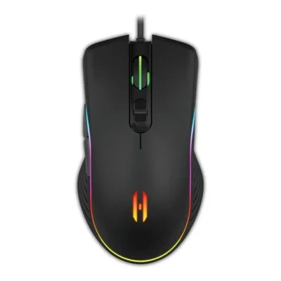 Mouse Gamer RGB Lehmox LED Gt-m4 - Ajustável Até 3200 Dpi