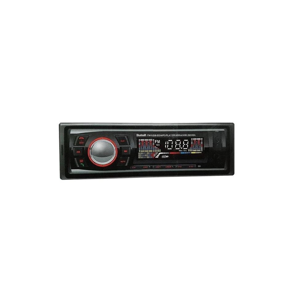 Imagem 3 de 4 do produto Som Automotivo Mp3 Com Bluetooth Radio Carro Visor Hw-26249a