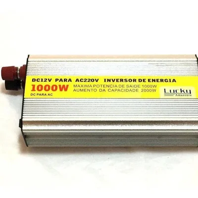 Inversor 1000w Conversor Entrada 12v Saida 110v Lucky