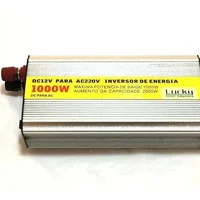 Inversor 1000w Conversor Entrada 12v Saida 110v Lucky