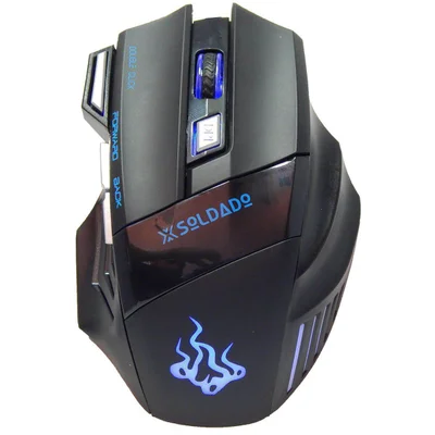 Mouse Gamer Com Fio Usb 7d Extreme LED Double Click Dpi